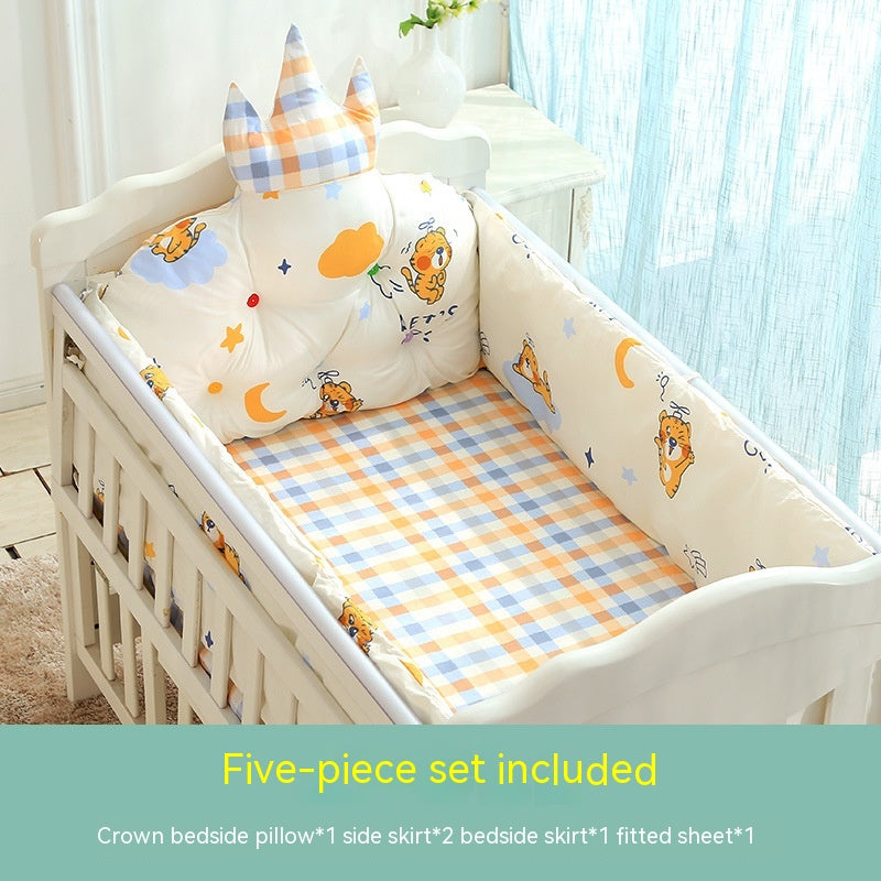 Cotton Crib Guardrail Anti-collision Bed Fence