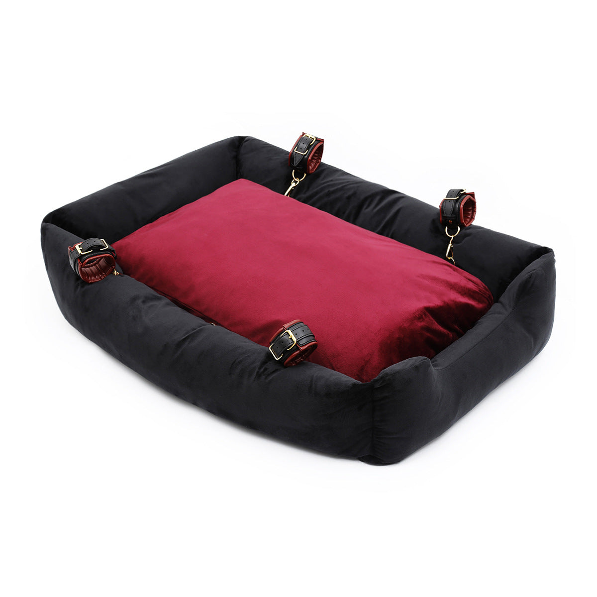 Nido inflable rectangular para perros