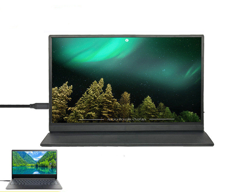 156-inch Portable Expansion Screen With Leather Cover