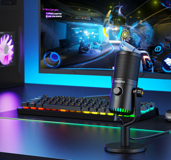 Jeux informatiques Microphone Esports Anchor Live Voice Suppression du bruit