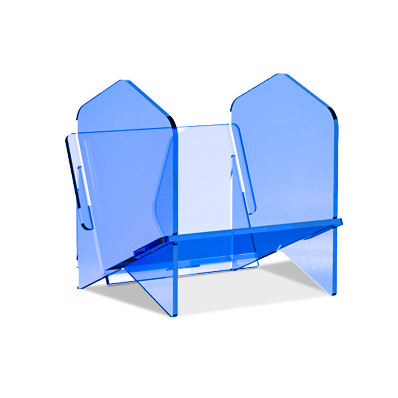 Transparent Bookshelf Acrylic Storage Rack