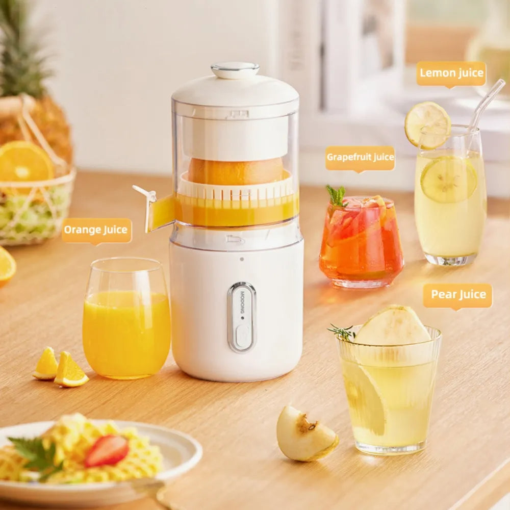 Presse-agrumes électrique multifonctionnel sans fil en acier, mélangeur de citron Orange, Mini presse-fruits Portable USB, presse-agrumes à pression, cuisine