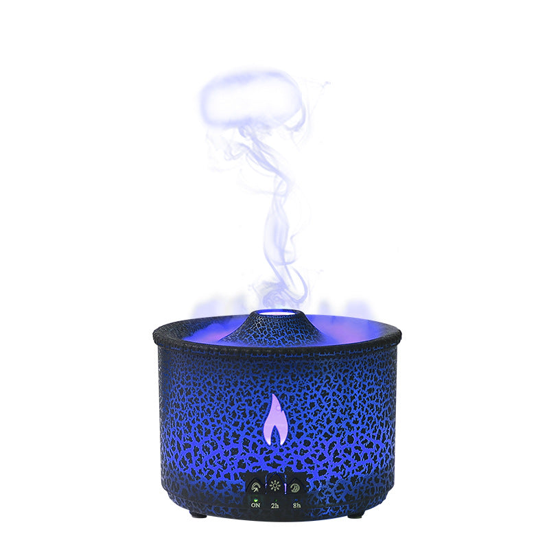 Nouveau Humidificateur volcanique à anneau de pulvérisation bicolore