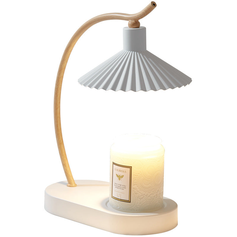 Pleated Iron Aromatherapy Wax Retro Atmosphere Table Lamp