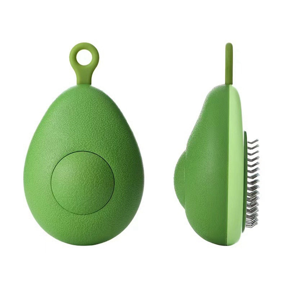 Peigne de toilettage créatif pour chat, brosse de Massage Portable, un bouton pour enlever les poils flottants, grattoir pour chats et chiens, outil d'auto-nettoyage pour animaux de compagnie, accessoires