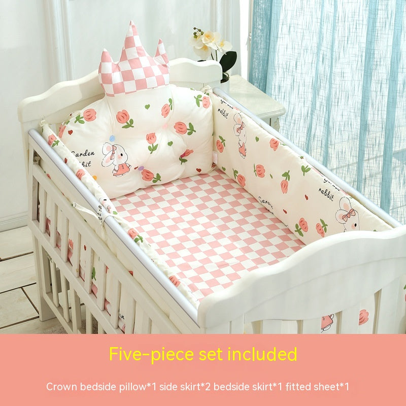 Cotton Crib Guardrail Anti-collision Bed Fence