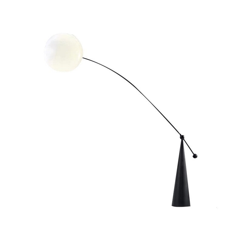 Lampadaire boule lumineuse luxe personnalité pêche