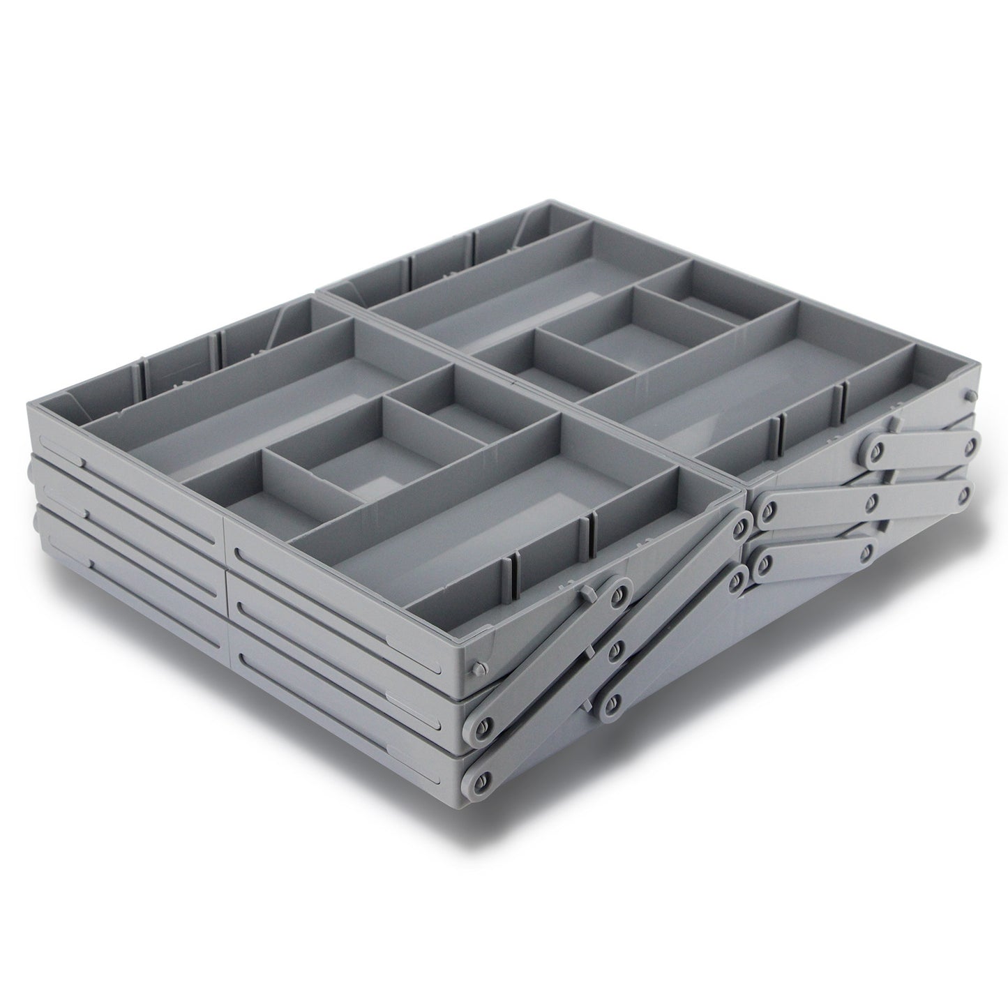 Caja de almacenamiento plegable para cocina, cajón de tocador, caja organizadora