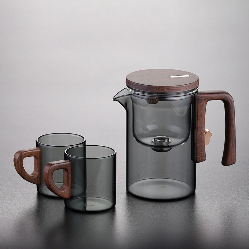 Glass Filter Tea Set Heat-resistant