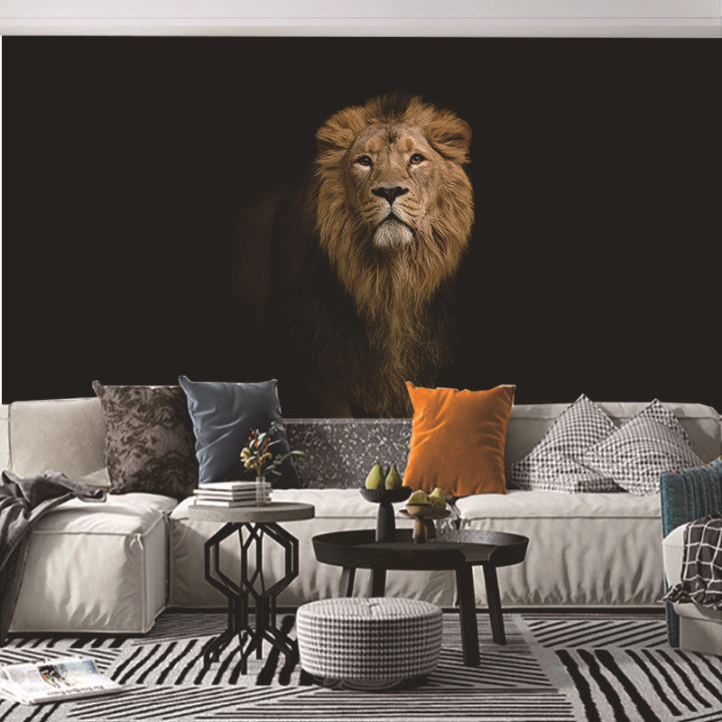 TV Background Wall Mural Living Room 3D Personalized Animal Wallpaper