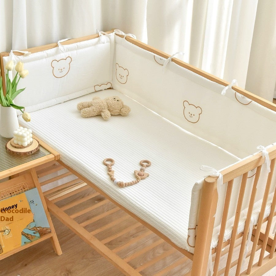 Baby Anti-collision Buffer Soft Bag Stitching Bed Enclosure