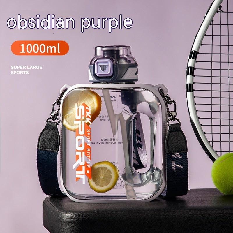 Sports Large Water Bottle Large Capacity Outdoor Portable Barrels High Temperature Resistant