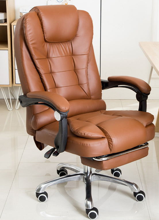 Chaise de bureau inclinable, pivotante, ergonomique, pour ordinateur domestique, Simple