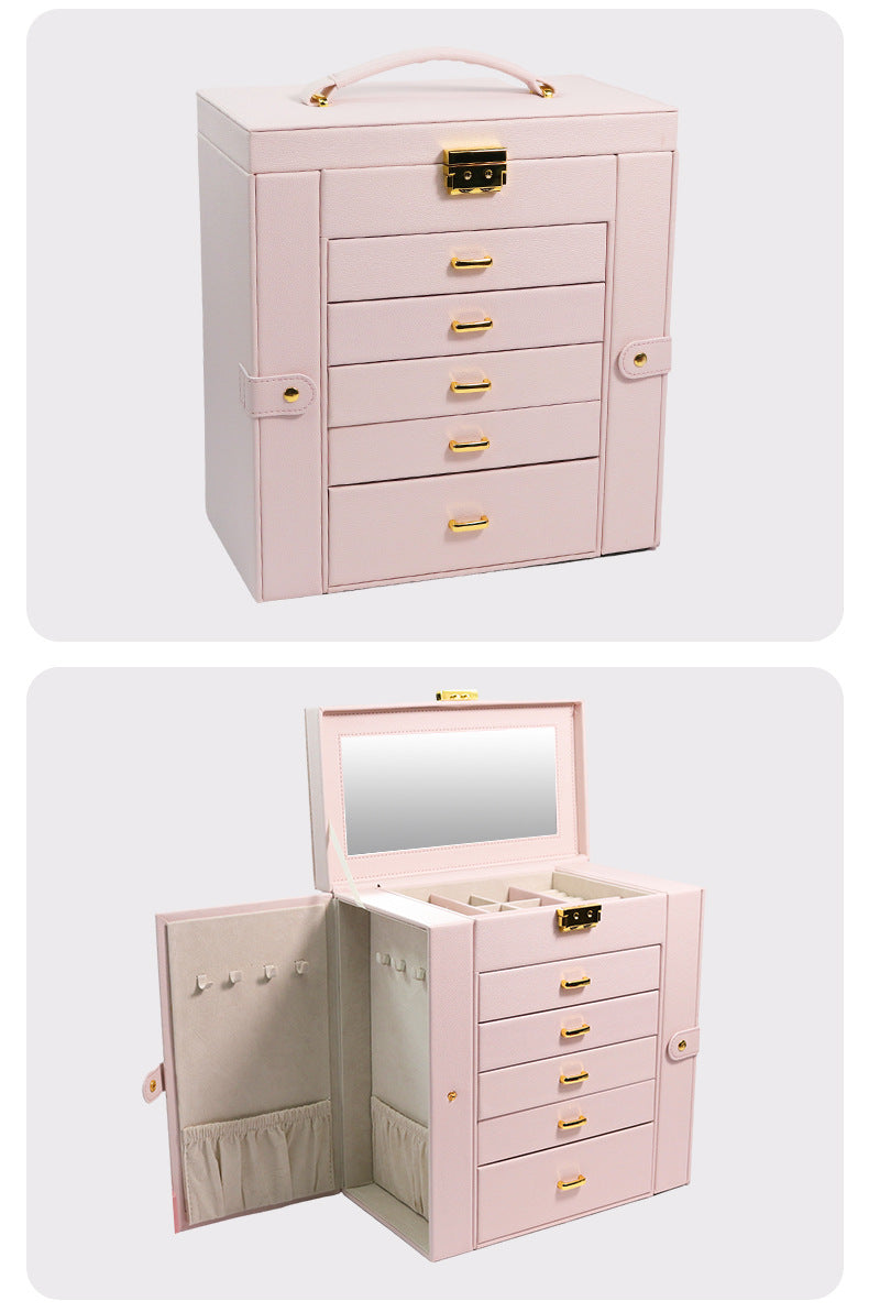 Large Capacity European Style Jewelry Box