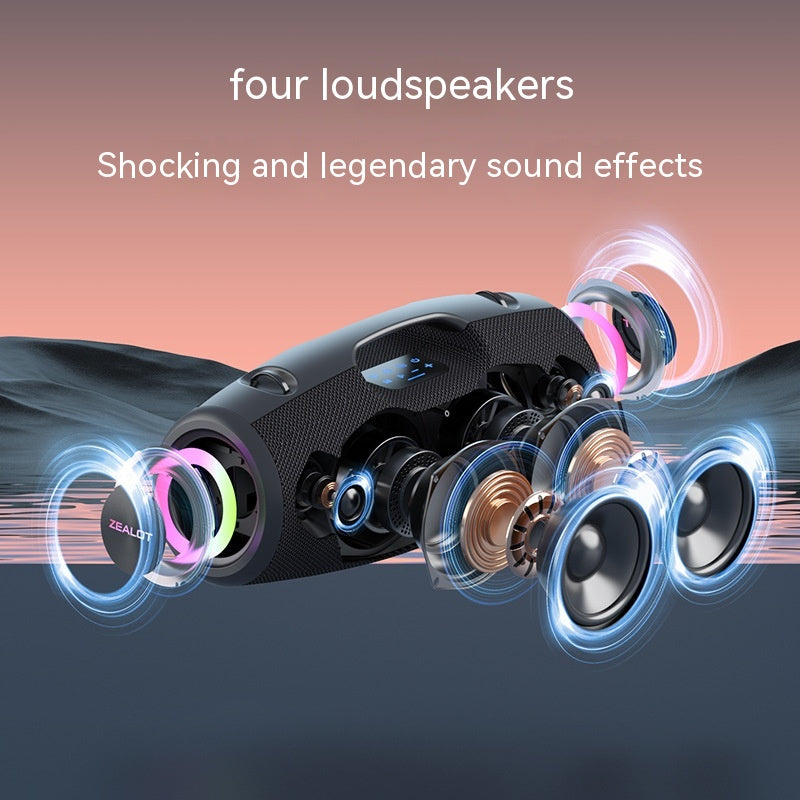 Outdoor Portable Car Bluetooth Speaker