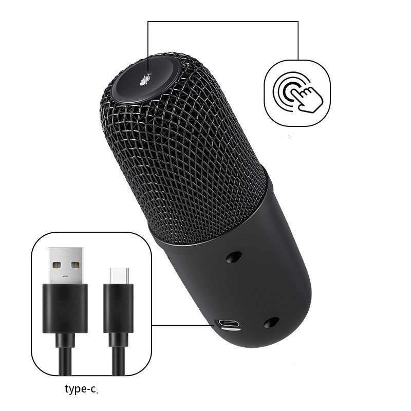 Ordinateur portable jeu voix diffusion en direct bureau USB Microphone filaire