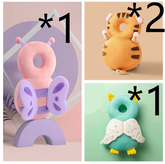 Baby Toddler Headrest Child Protection Baby Head Protection Cushion Cute Angel Wings