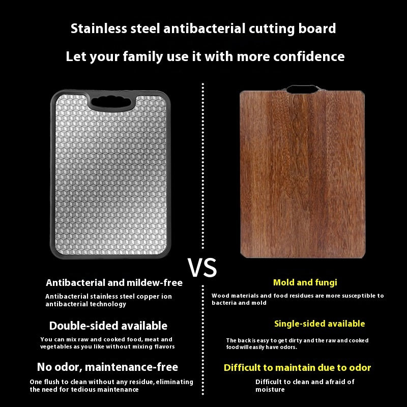 316 Stainless Steel Antibacterial And Anti Slip Cutting Board