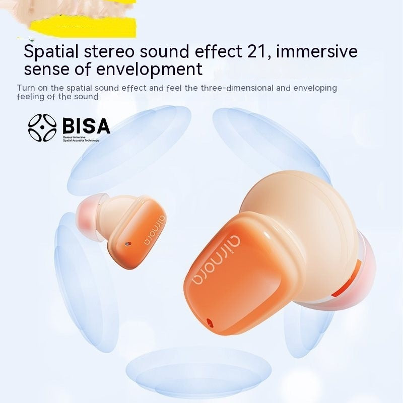 Effet sonore actif d'espace de réduction de bruit de casque de Bluetooth de petite poudre