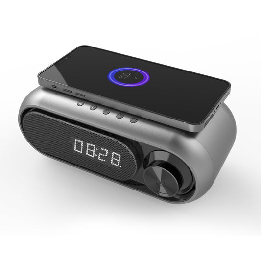 Chargeur audio sans fil de chevet, haut-parleur Bluetooth